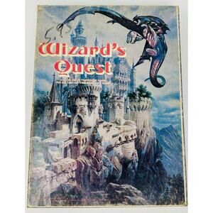 Wizard's Quest Avalon Hill 1979 Board Game Complete In Box